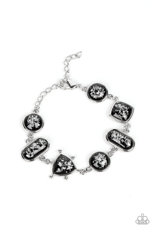Speckled Shimmer - Black Bracelet