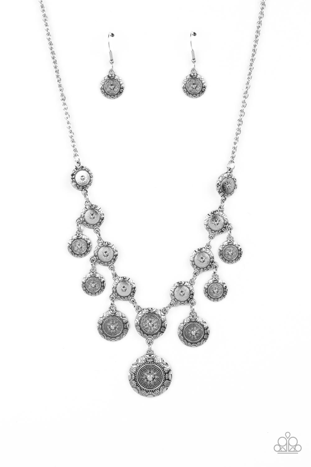 Sahara Stars - Silver Necklace