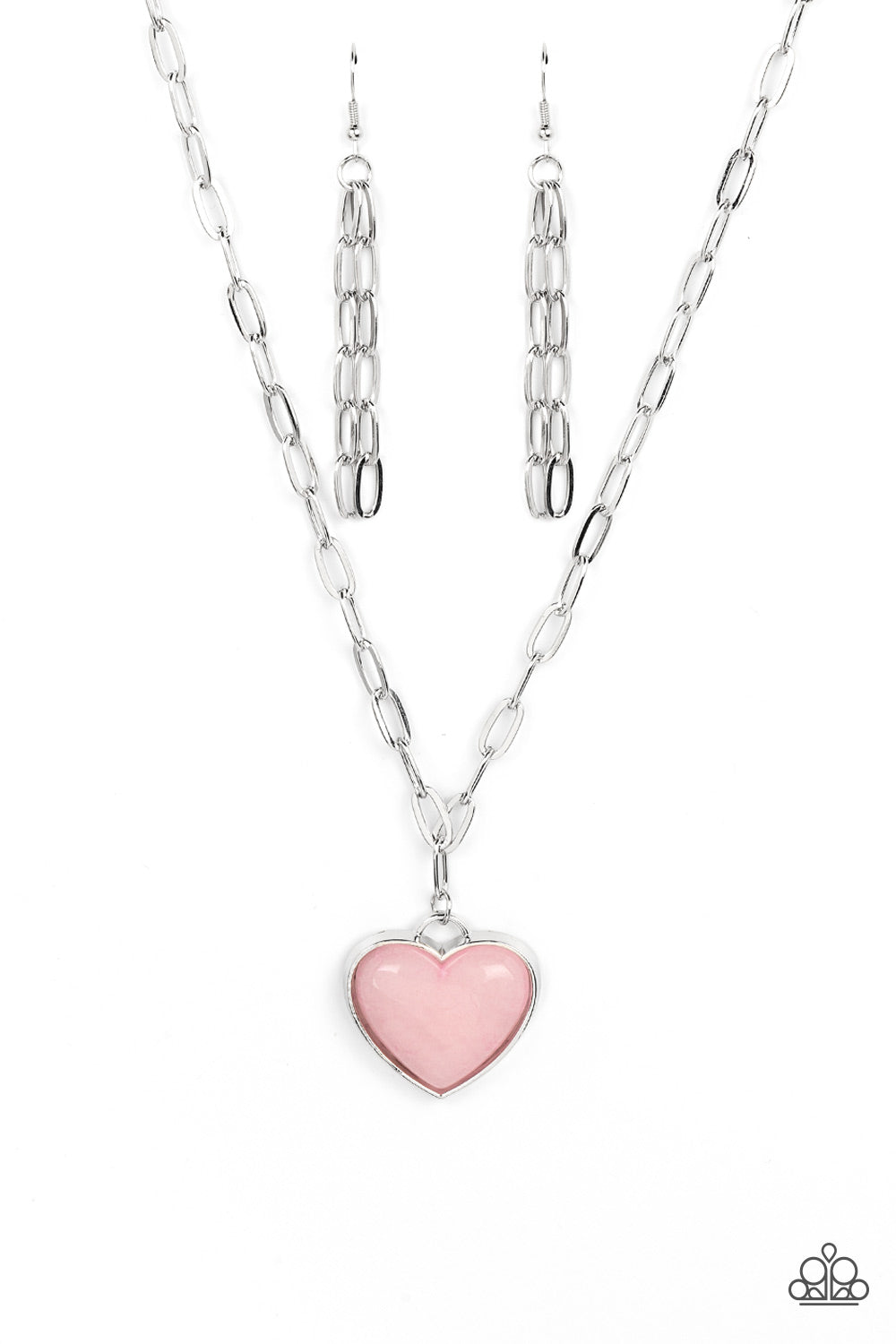 Everlasting Endearment - Pink Necklace