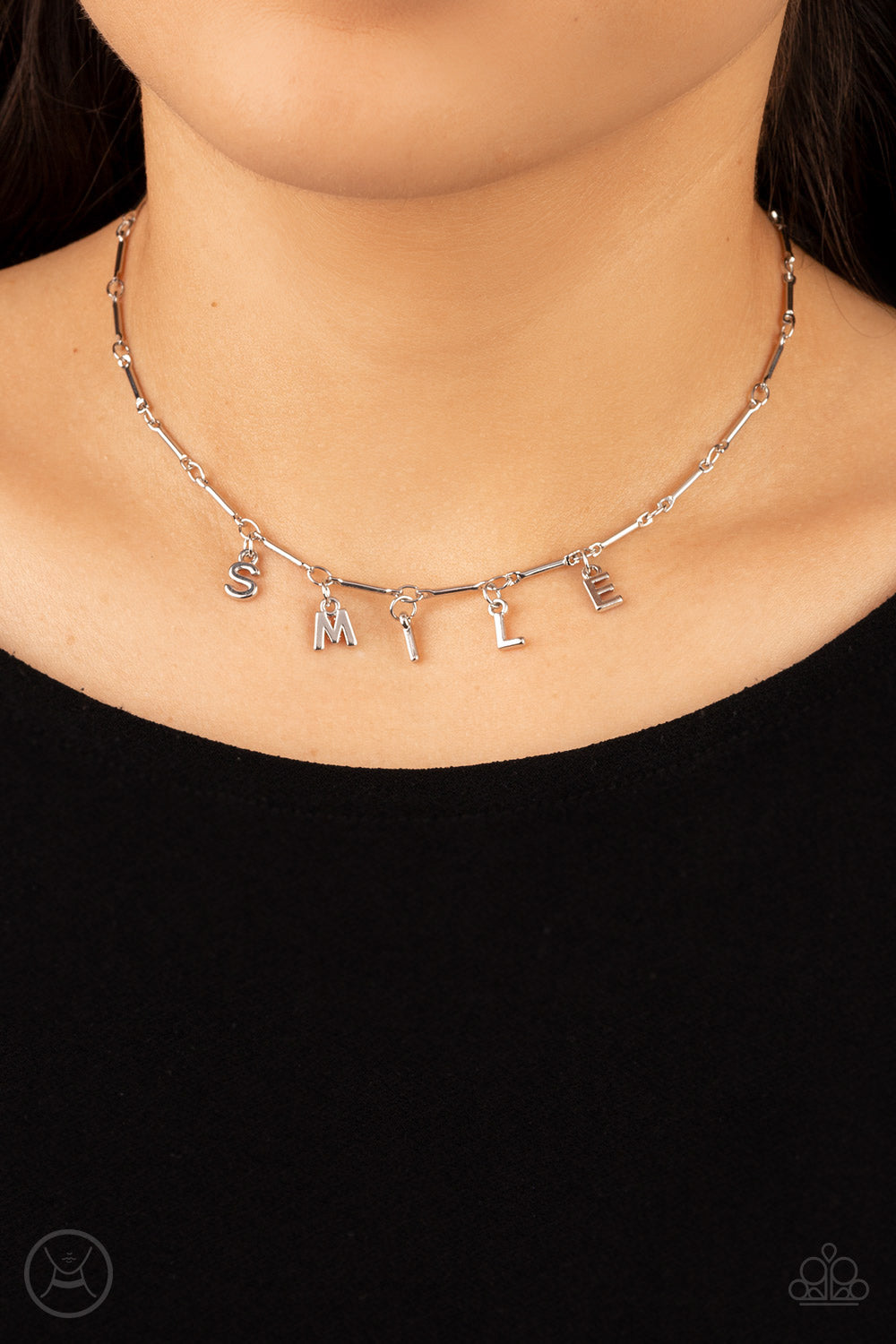 Say My Name - Silver Choker Necklace