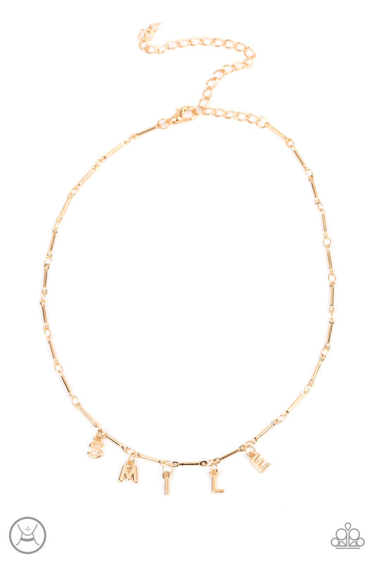 Say My Name - Gold Choker Necklace