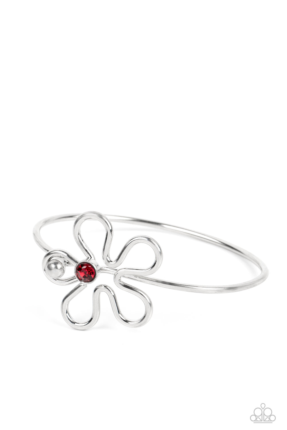 Floral Innovation - Red Bracelet