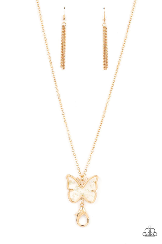 Gives Me Butterflies - Gold Necklace