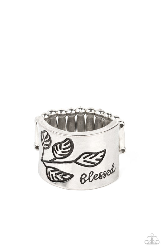 Blessed with Bling - Silver Ring