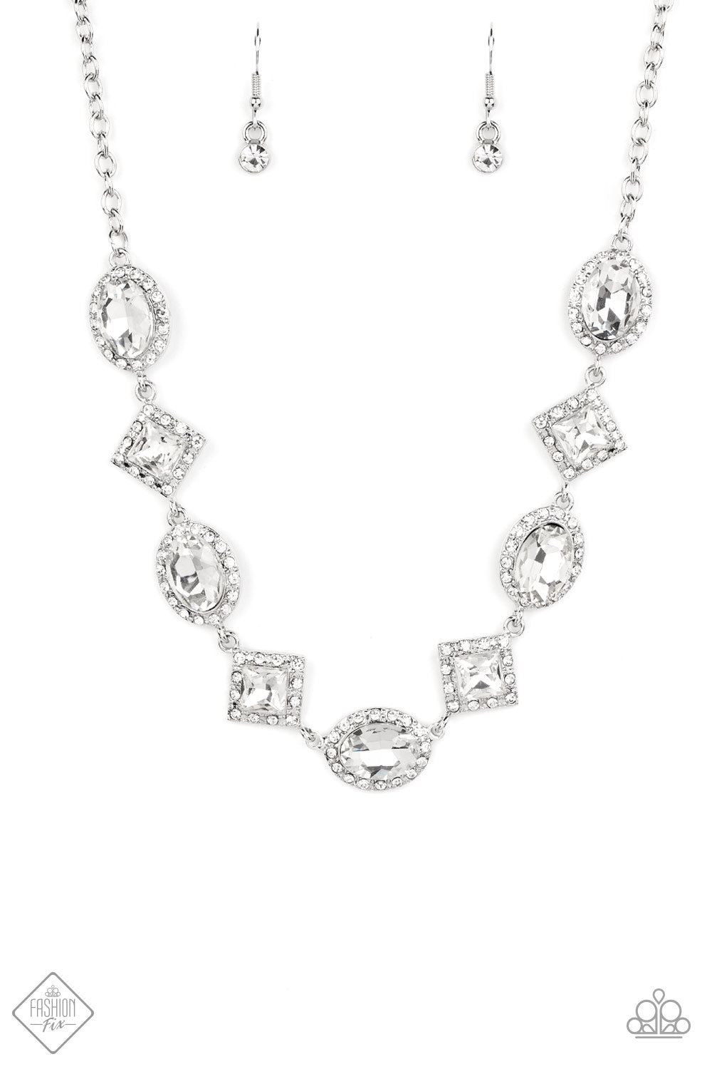 Diamond of the Season - White Necklace