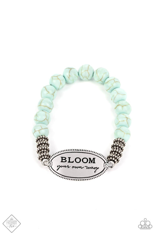 Bedouin Bloom - Blue Bracelet