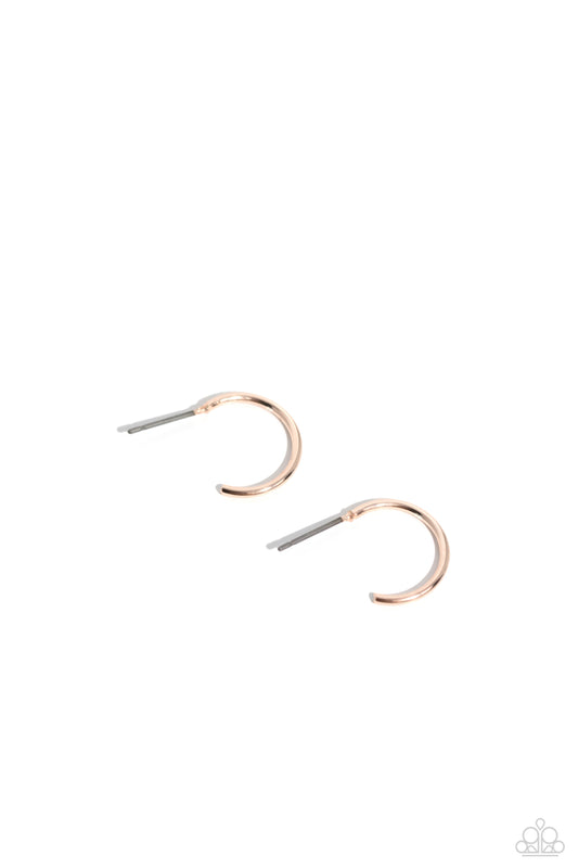 Ultra Upmarket - Rose Gold Earrings