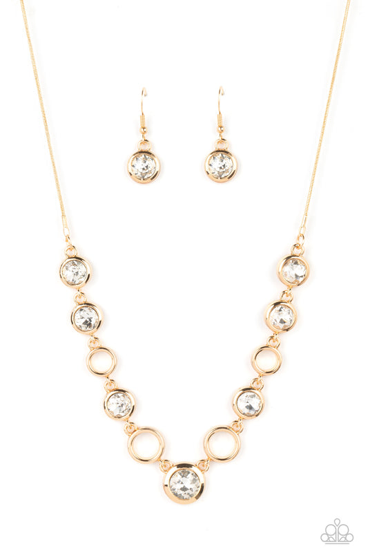 Elegantly Elite - Gold Necklace