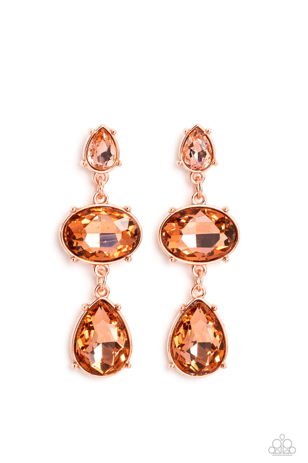 Royal Appeal - Copper Earrings