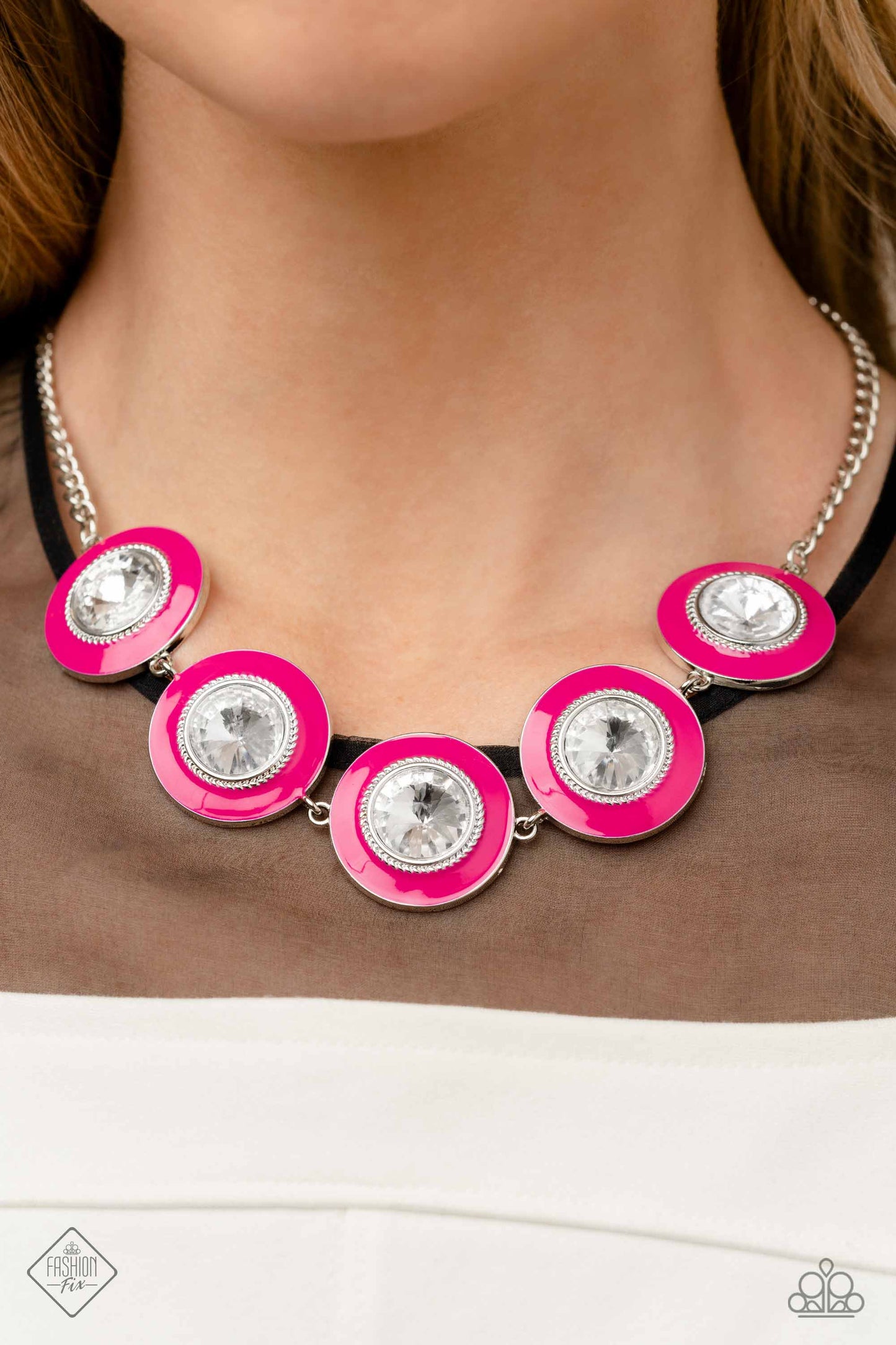 Feminine Flair - Pink Necklace