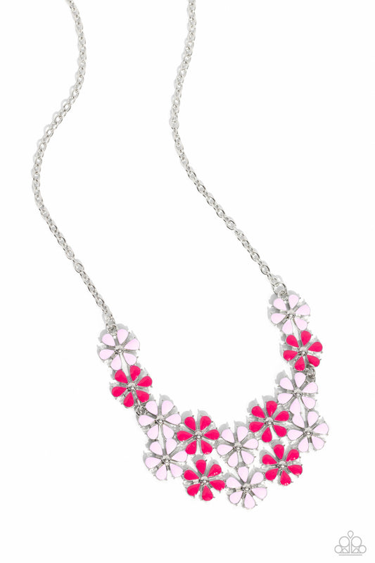 Floral Fever - Pink Necklace