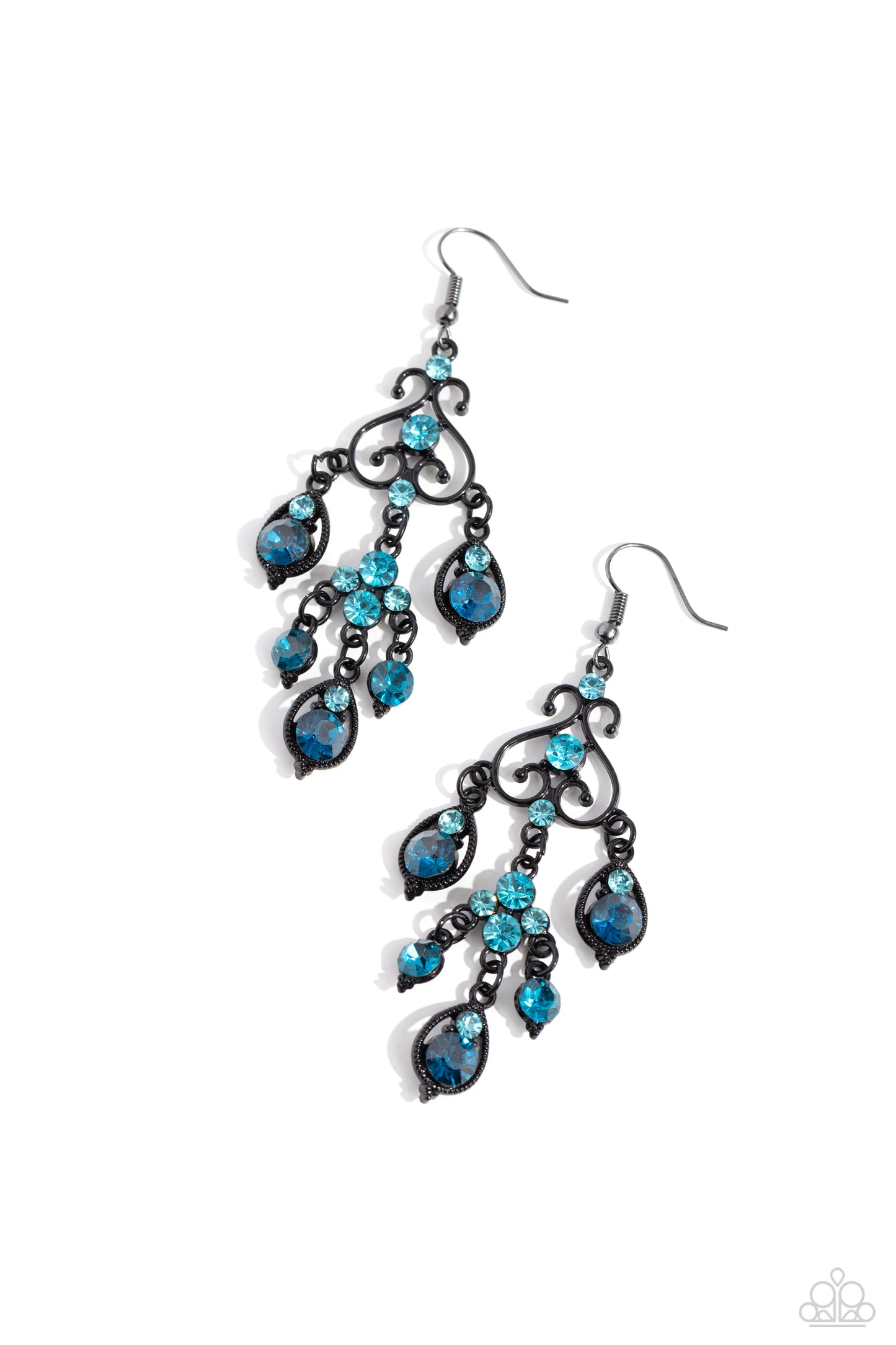 Regal Renovation - Blue Earrings