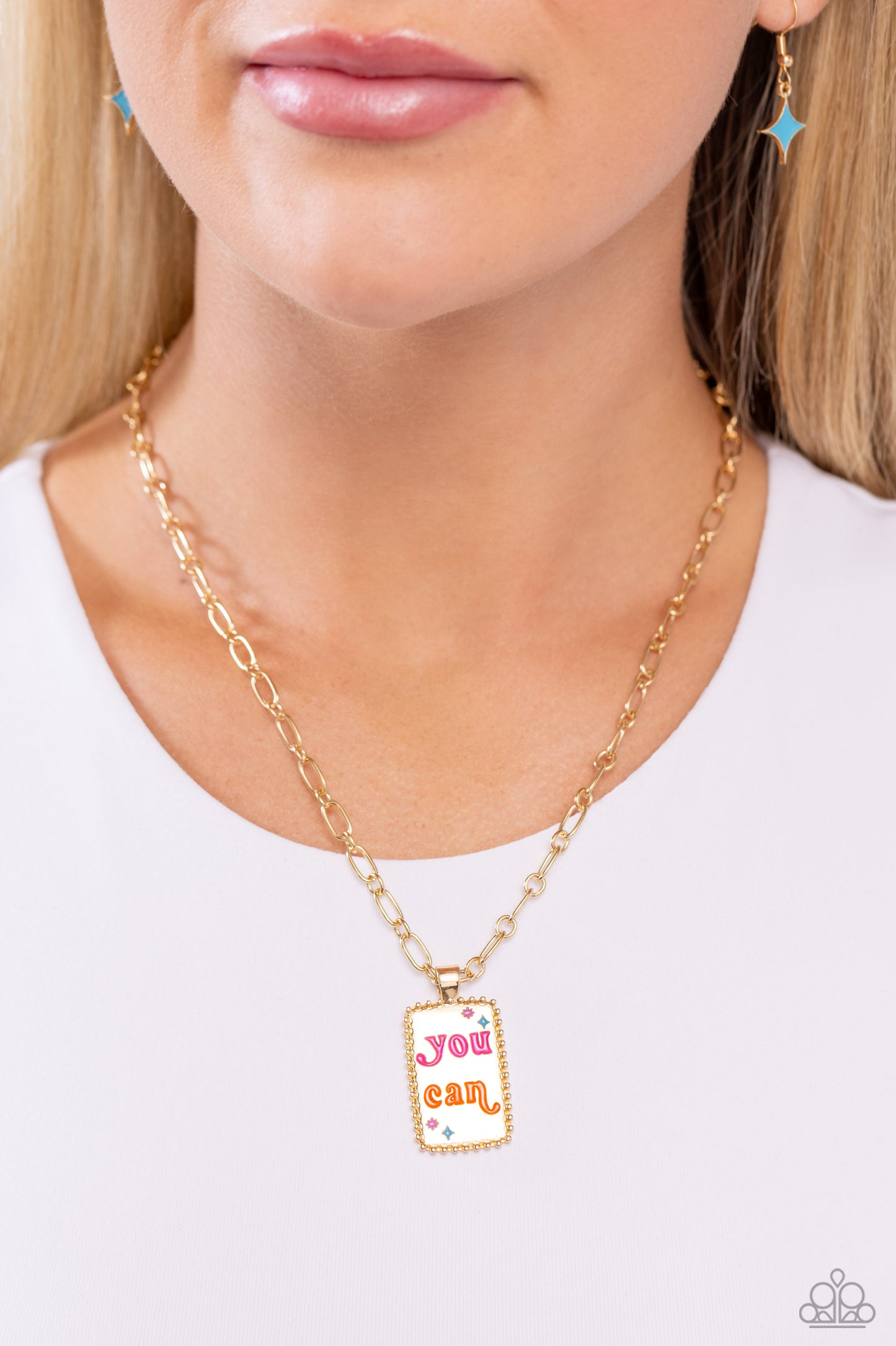 Yes You Can - Gold Necklace
