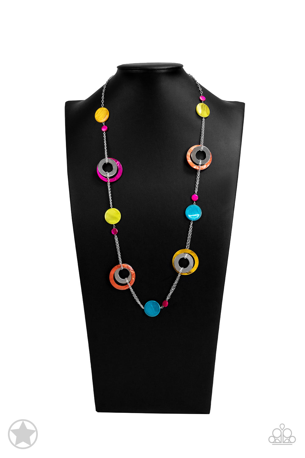 Kaleidoscopically Captivating - Multi Necklace