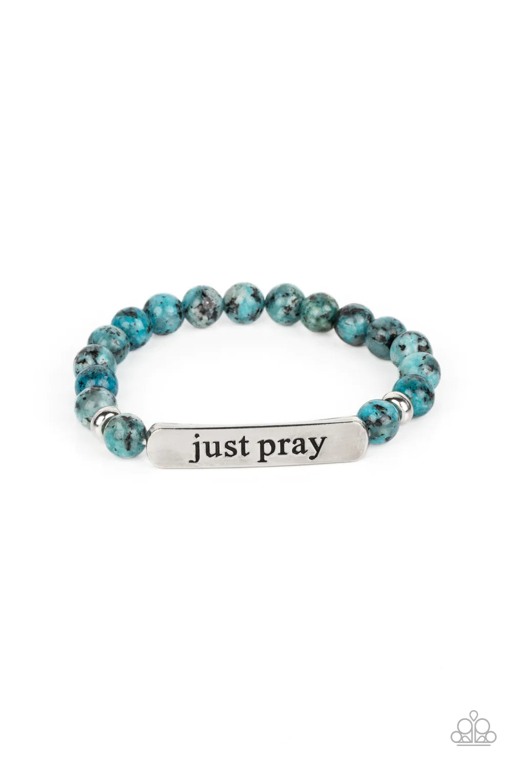 Just Pray - Blue Urban Bracelet