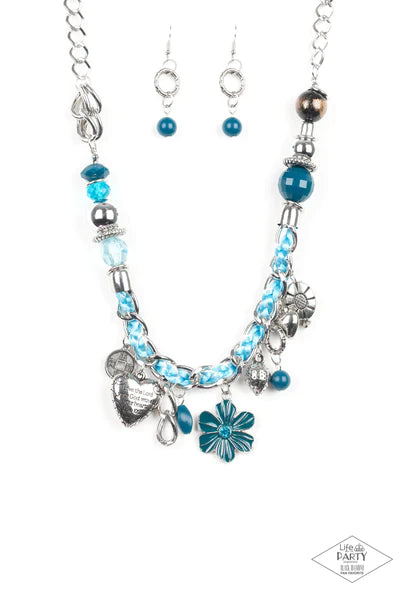 Charmed, I Am Sure - Blue Necklace